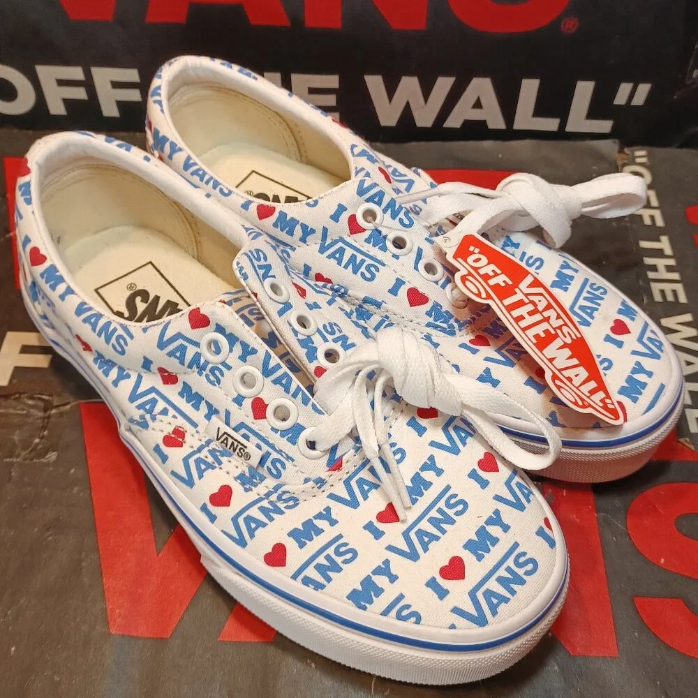 I Heart My Vans Men's 5.5/Women's 7 Era Red/White/Blue VN0A38FRVPS